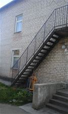 Испытание пожарной маршевой лестницы до 2-х  маршей